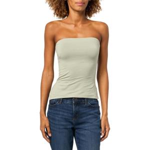 Forever 21 Womens Regular Length Tube Top Strapless Stretch(Green)