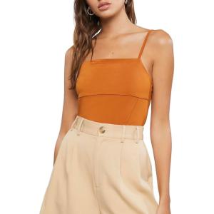 Forever 21 Women’s Seamed Fitted Cami(Praline)
