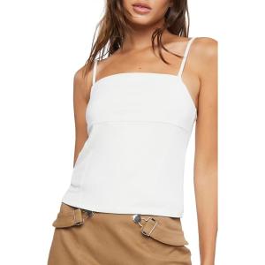 Forever 21 Women’s Seamed Fitted Cami(Vanilla)