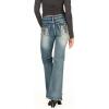 Forever 21 Women’s Flare Denim High-Rise Slim Fit Stretch Jeans – Retro Y2k Style(Dark Blue)