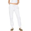 Forever 21 Women’s Fleece Joggers – Patch-Detail Sweatpants with Elastic Waistband, Soft Cotton Blend, Cloud Grey, Medium