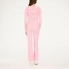 Forever 21 Women’s Cable Knit Wide-Leg Sweater Pants(Pink)