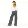 Forever 21 Women’s Wide Leg Jogger(Dark Grey)