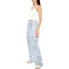 Forever 21 Women’s Distressed Denim Print Jeans(Medium Denim)
