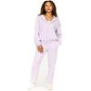 Forever 21 Women’s Full Zip Front Sweatshirt With Drawstring Hood(Purple)