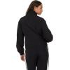 Forever 21 Women’s Nylon Track Jacket With Bow Details(Black)