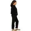 Forever 21 Women’s Oversized Fleece Hoodie With Kangaroo Pocket(Black)