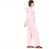 Forever 21 Women’s Oversized Hoodie With Graphic Screens(Pink)