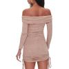 Off-The-Shoulder Mini Dress