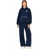 Forever 21 Women’s Oversized Hoodie With Graphic Screens(Navy)
